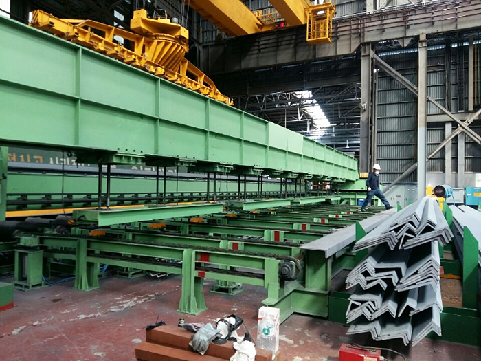 Automatic Shop Primer Removal Machine for profile